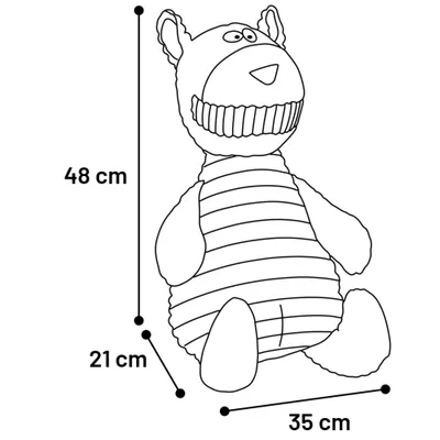 Peluche sonore Ribi le renard