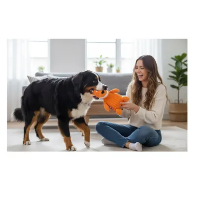 Peluche sonore Ribi le renard