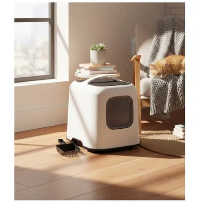 Maison de toilette pour chat Trudy