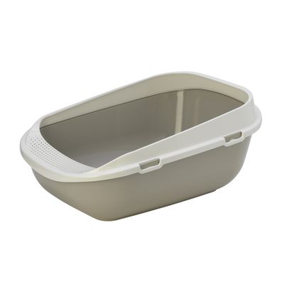 Bac à litière Garfy Gris XL Spécial grands chats