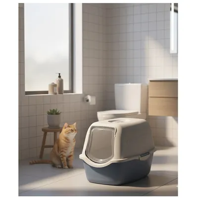 Bac a litière pour chat Lexie