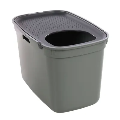 Bac a litière pour chat entrée par le dessus Kato Bac a litière pour chat entrée par le dessus Kato