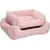 Coussin panier Naya 65 x 50 cm Rose