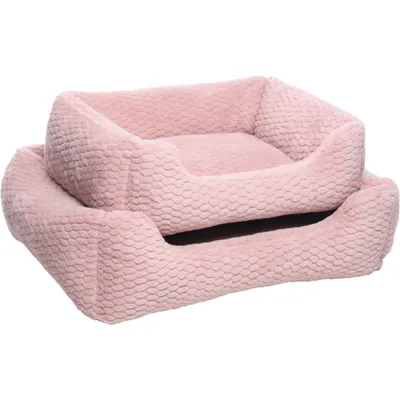 Coussin panier Naya 80 x 67 cm Rose Coussin panier Naya 80 x 67 cm Rose