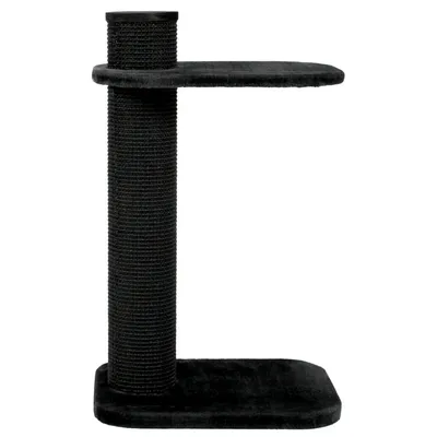 Arbre à chat CITY CAT 2, hauteur 97 cm, poteau ø 17 cm,gris pour chat