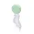 Jouet pour chat Poppy Disque plume , vert ou rose ou jaune, 15 cm.
