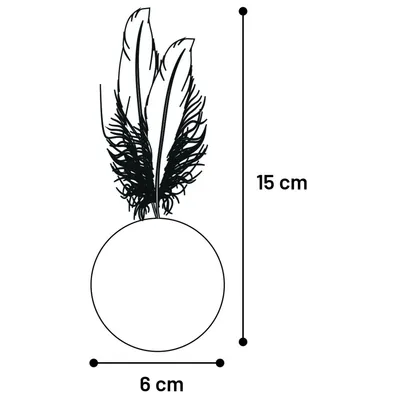 Jouet pour chat Poppy Disque plume , vert ou rose ou jaune, 15 cm.