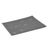 Tapis pour litiere en forme de patte de chat gris