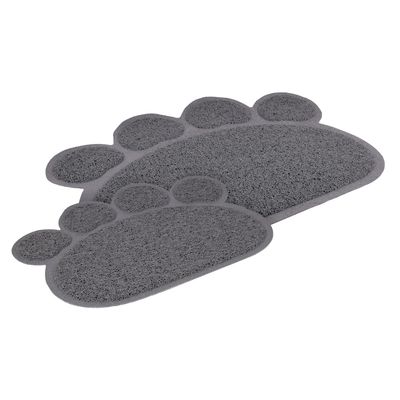 Tapis de litière pour chat Patte de chat L