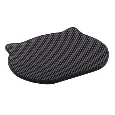 Tapis de litière pour chat Tete de chat