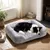 Feandrea Grand Panier pour Chien, Lit pour Animaux, 91 x 68 x 18 cm Feandrea Grand Panier pour Chien, Lit pour Animaux, 91 x 68 x 18 cm