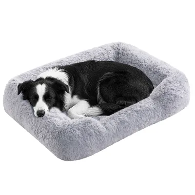 Feandrea Grand Panier pour Chien, Lit pour Animaux, 91 x 68 x 18 cm Feandrea Grand Panier pour Chien, Lit pour Animaux, 91 x 68 x 18 cm