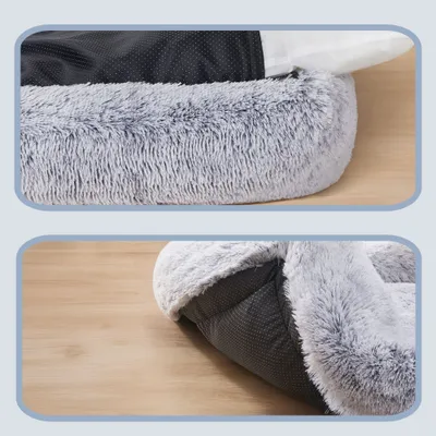 Feandrea Grand Panier pour Chien, Lit pour Animaux, 91 x 68 x 18 cm Feandrea Grand Panier pour Chien, Lit pour Animaux, 91 x 68 x 18 cm