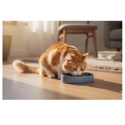 Gamelle ronde pour chat nourriture et eau Zara