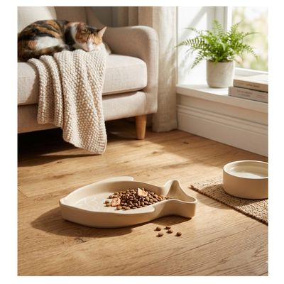 Gamelle pour chat nourriture et eau Fishie