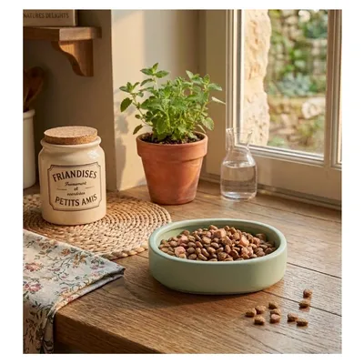 Gamelle ronde pour chat nourriture et eau Zara Gamelle ronde pour chat nourriture et eau Zara