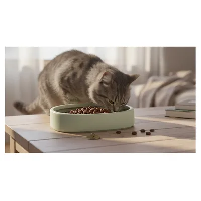 Gamelle ronde pour chat nourriture et eau Zara