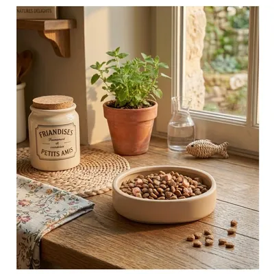 Gamelle ronde pour chat nourriture et eau Zara Gamelle ronde pour chat nourriture et eau Zara