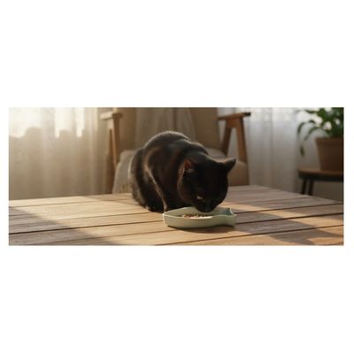 Gamelle pour chat nourriture et eau Fishie