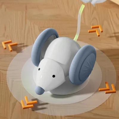 PetTribes Souris Électrique Automatique pour Chats