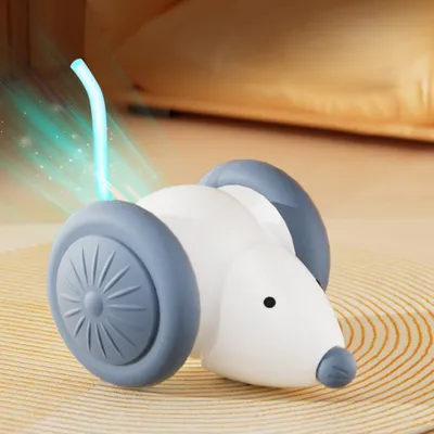 PetTribes Souris Électrique Automatique pour Chats