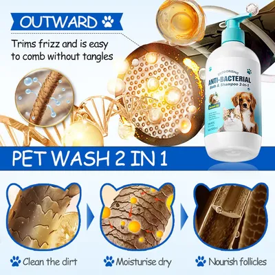 PetTribes Shampooing & Soin Intégré pour Chien - 500ml PetTribes Shampooing & Soin Intégré pour Chien - 500ml