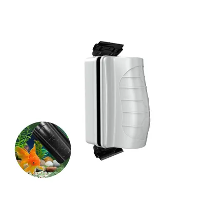 PetTribes Nettoyeur Magnétique Flottant pour Aquarium - Grattoir