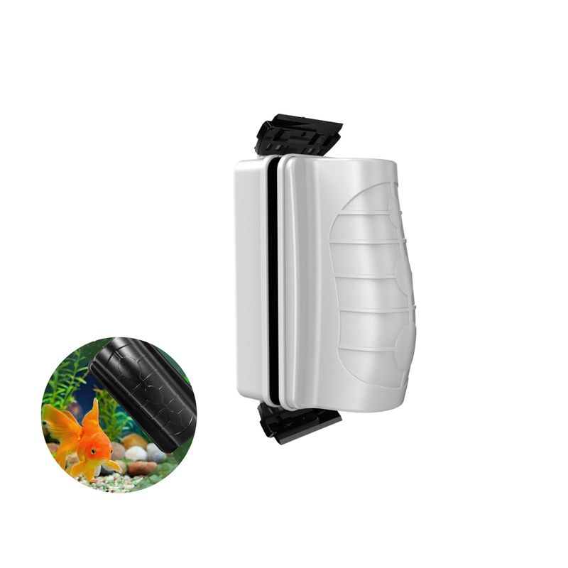 PetTribes Nettoyeur Magnétique Flottant pour Aquarium - Grattoir