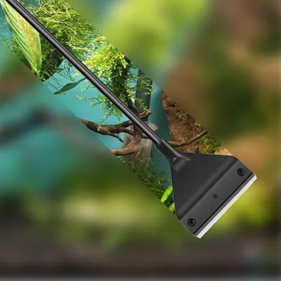 PetTribes Nettoyeur pour Aquarium - Poignée 62cm