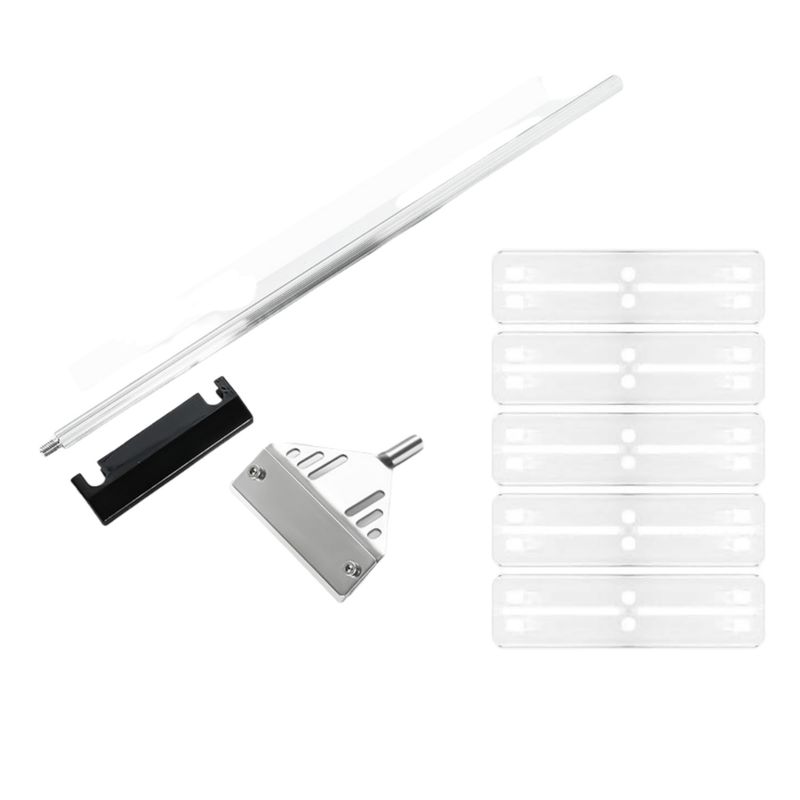 PetTribes Grattoir Algues 35 cm - Lames Inox et Tige