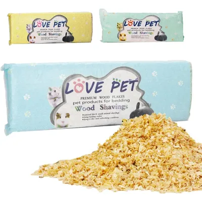 PetTribes Copeaux de bois 1000g pour hamster et lapin - Literie safe