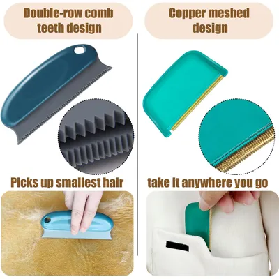 PetTribes Brosse grattoir pour poils d'animaux