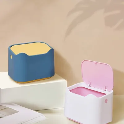 PetTribes Poubelle Anti-Odeur Fermée pour Litière