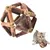 PetTribes Combo jeu naturel pour chat : 2 boules d'herbe à chat en bois PetTribes Combo jeu naturel pour chat : 2 boules d'herbe à chat en bois