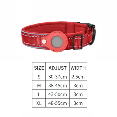 PetTribes Collier de repérage réfléchissant pour chien