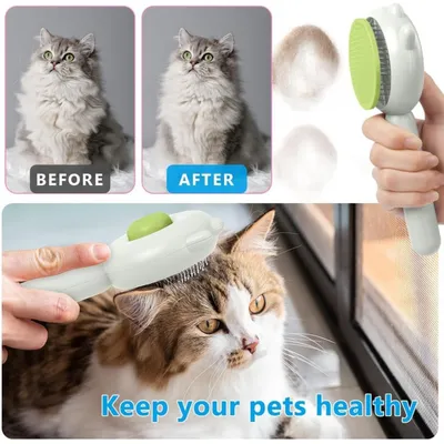 PetTribes Brosse Universelle Anti-Poils pour Chien et Chat