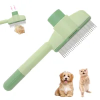 PetTribes Peigne Autonettoyant pour Chien et Chat