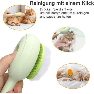 PetTribes Lot de 2 Brosses - Pour Tous Types de Poils Longs ou Courts PetTribes Lot de 2 Brosses - Pour Tous Types de Poils Longs ou Courts