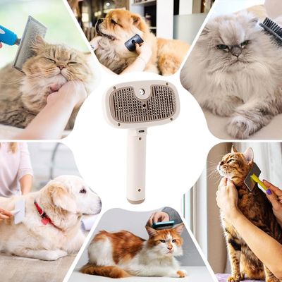PetTribes Brosse vapeur pour chat et chien - Toilettage et massage