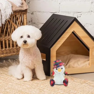 PetTribes Jouets de décoration de Noël - Bonhomme de neige de Noël