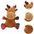 PetTribes Jouets de décoration de Noël - Élan de Noël PetTribes Jouets de décoration de Noël - Élan de Noël
