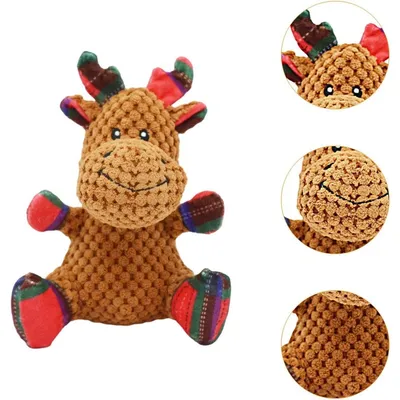 PetTribes Jouets de décoration de Noël - Élan de Noël PetTribes Jouets de décoration de Noël - Élan de Noël