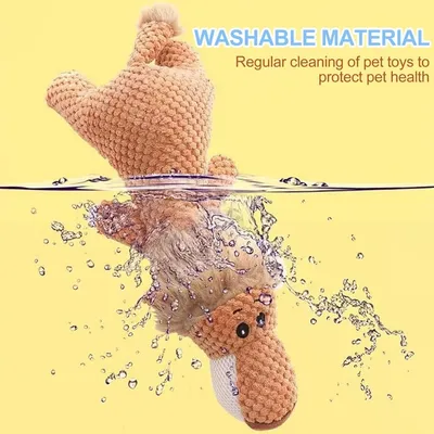 PetTribes Jouet pour chien qui couine - Lion