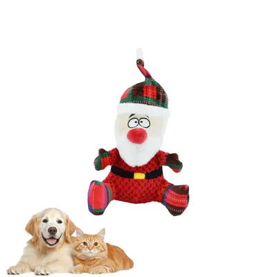 PetTribes Jouets de décoration de Noël - Père Noël PetTribes Jouets de décoration de Noël - Père Noël