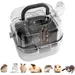 PetTribes Cage Transparente Portable pour Petit Animal