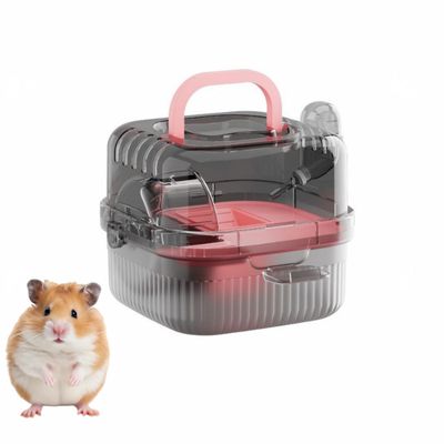 PetTribes Cage Transparente Portable pour Petit Animal