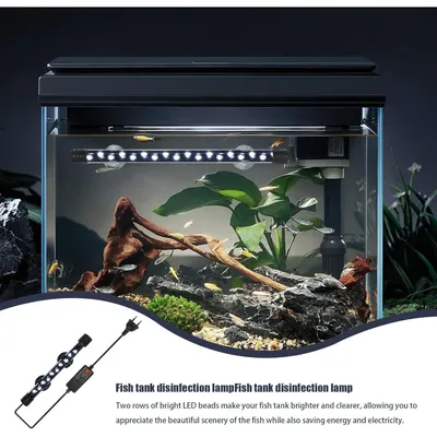 PetTribes Bande LED Submersible pour Aquarium - Éclairage Étanche S
