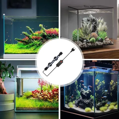 PetTribes Bande LED Submersible pour Aquarium - Éclairage Étanche S