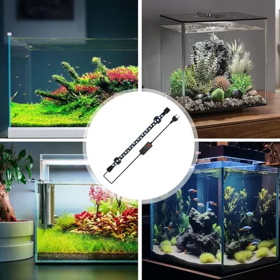 PetTribes Bande LED Submersible pour Aquarium - Éclairage Étanche M