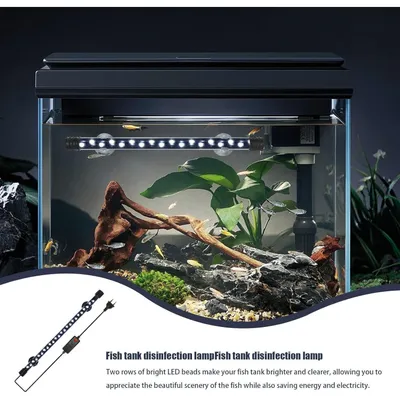 PetTribes Bande LED Submersible pour Aquarium - Éclairage Étanche M